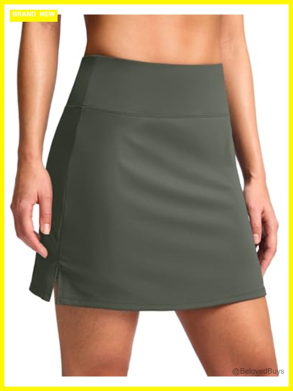 Womens High Waist Skorts with Pockets Athletic Tennis Golf Skirt